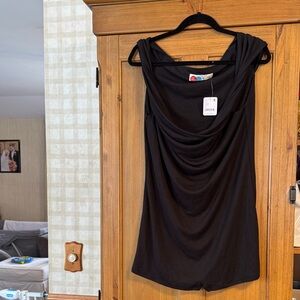 Black Free People Beach Romper